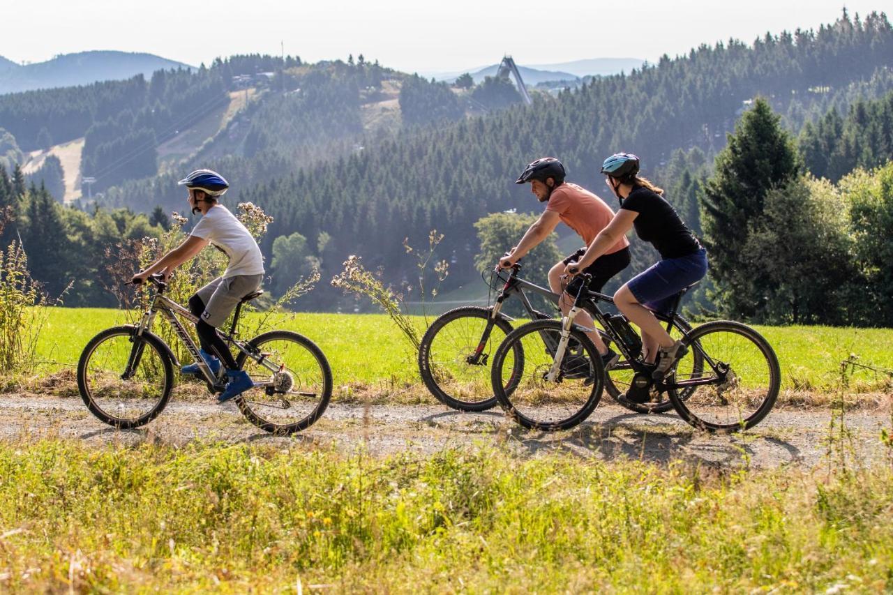 Bike & Ski Kappe, Am Bikepark, Skilift Winterberg Extérieur photo